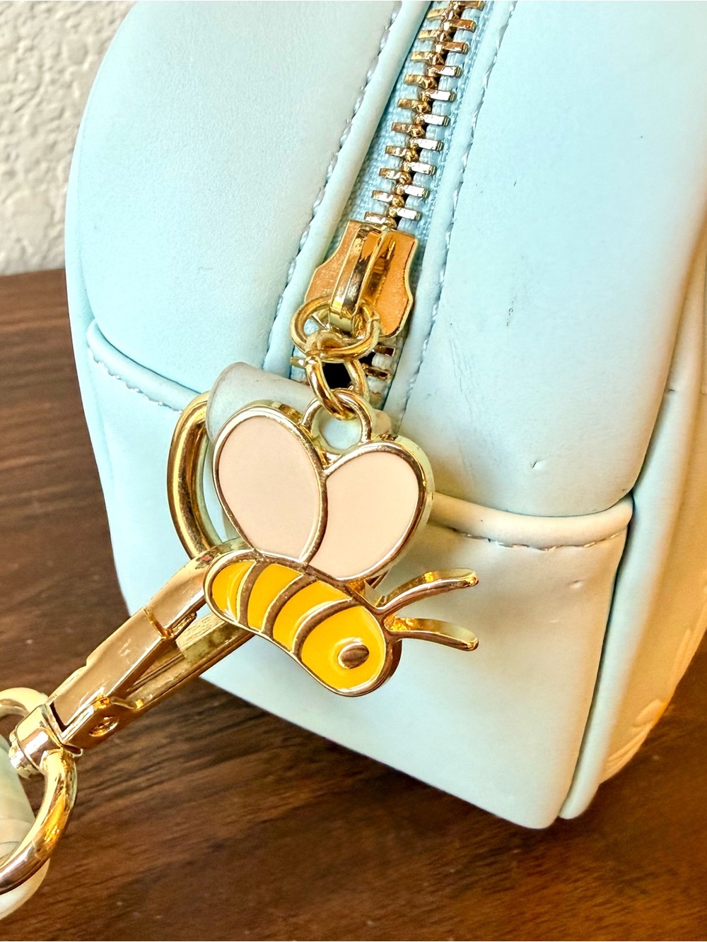 Disney Loungefly Pastel Blue Eeyore Daisy Crossbody Bag Winnie the Pooh - Picture 13 of 16